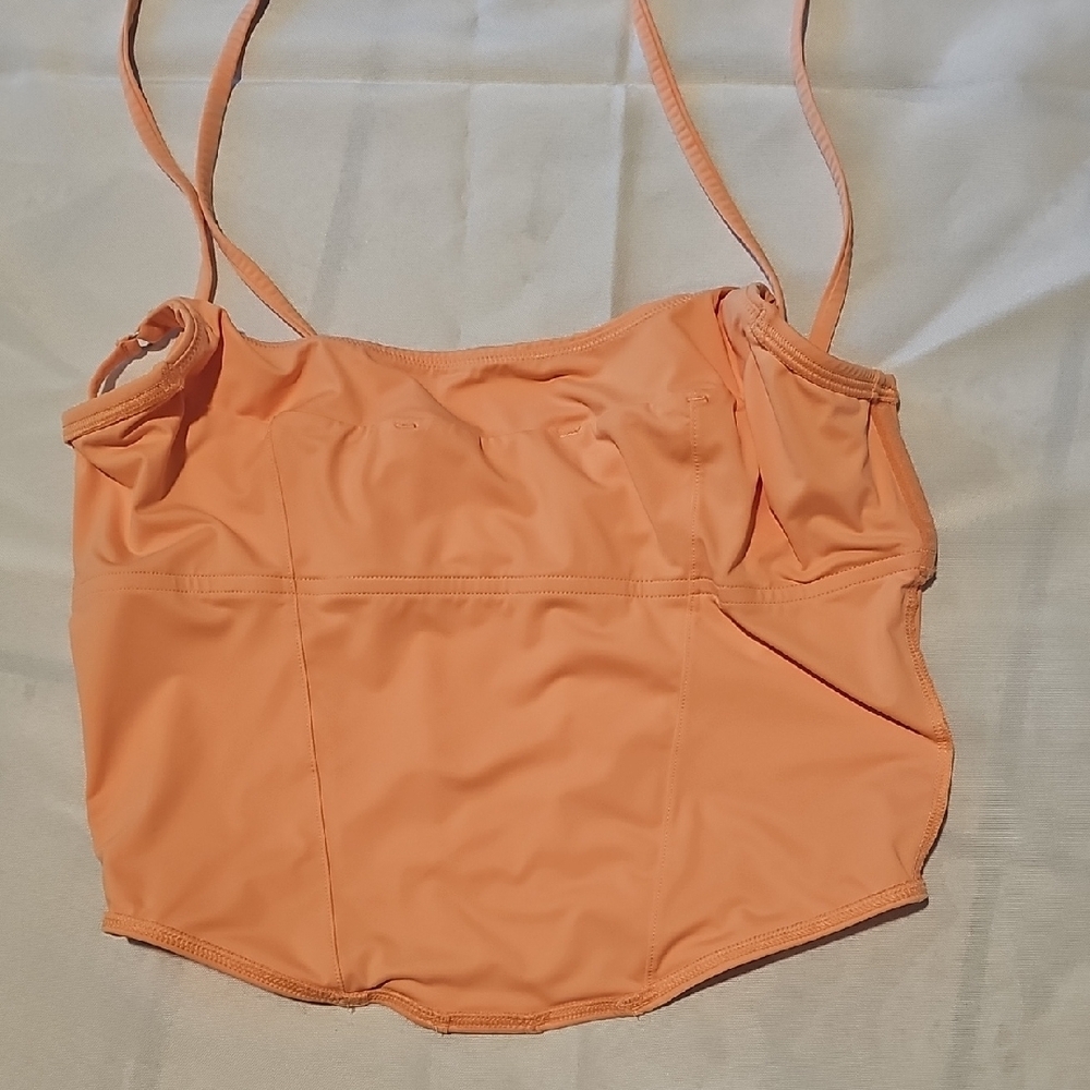 Gilly Hicks Peachy Bustier Shoulder Tie Top - Picture 5 of 5